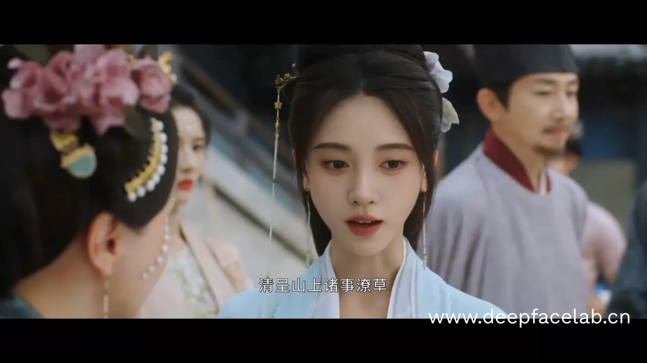 鞠婧祎 384 Liae DFM Deepfacelive模型 直播模型 facefusion模型‘鞠婧祎’饰演‘薛芳菲’