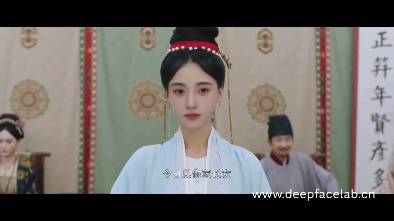 鞠婧祎 384 Liae DFM Deepfacelive模型 直播模型 facefusion模型‘鞠婧祎’饰演‘薛芳菲’