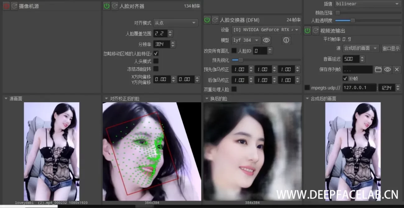 刘亦菲liae结构384直播模型【DFM】